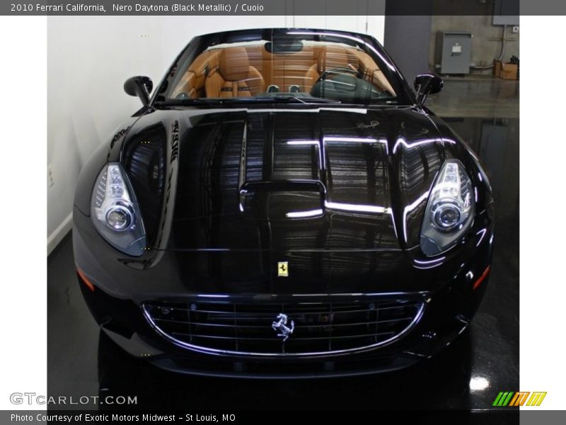 Nero Daytona (Black Metallic) / Cuoio 2010 Ferrari California