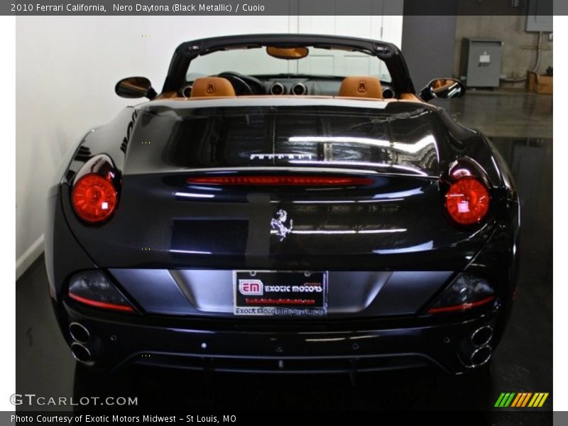 Nero Daytona (Black Metallic) / Cuoio 2010 Ferrari California