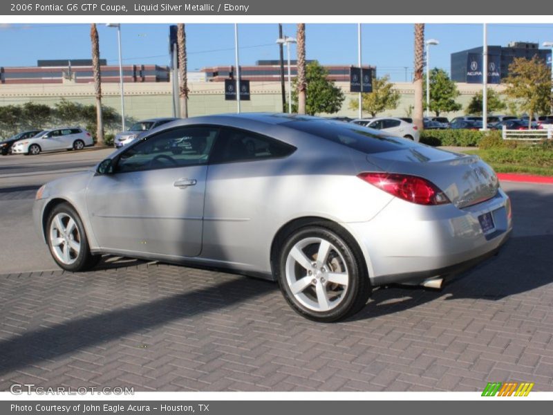 Liquid Silver Metallic / Ebony 2006 Pontiac G6 GTP Coupe