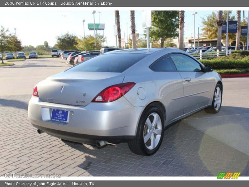 Liquid Silver Metallic / Ebony 2006 Pontiac G6 GTP Coupe