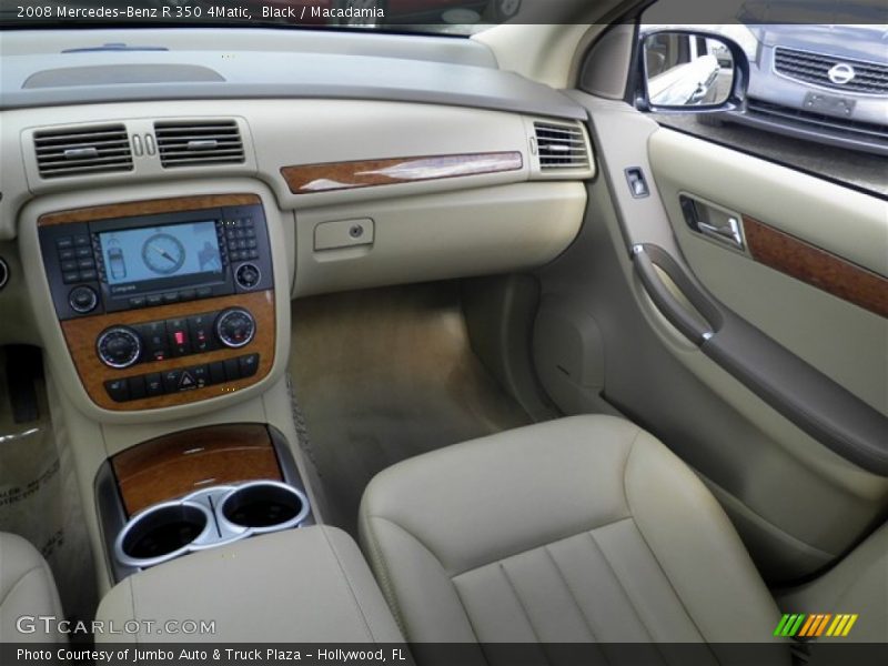 Black / Macadamia 2008 Mercedes-Benz R 350 4Matic