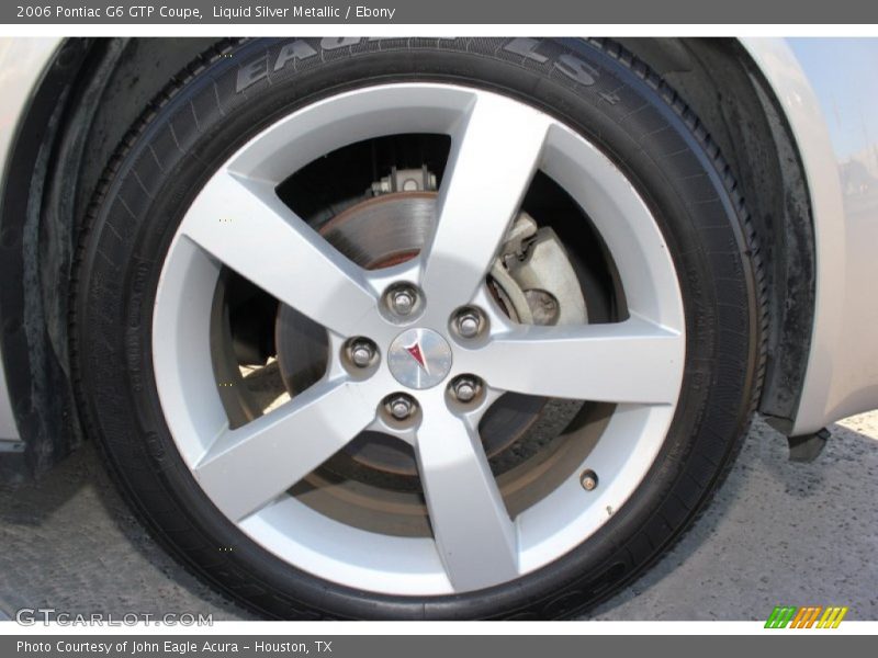 Liquid Silver Metallic / Ebony 2006 Pontiac G6 GTP Coupe
