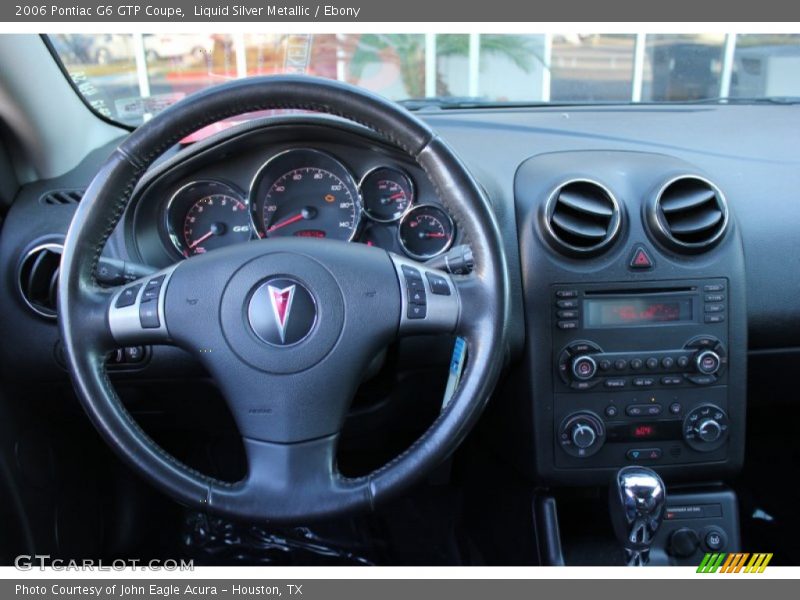 Liquid Silver Metallic / Ebony 2006 Pontiac G6 GTP Coupe