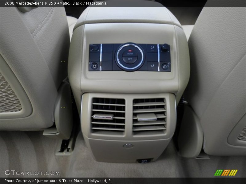 Black / Macadamia 2008 Mercedes-Benz R 350 4Matic