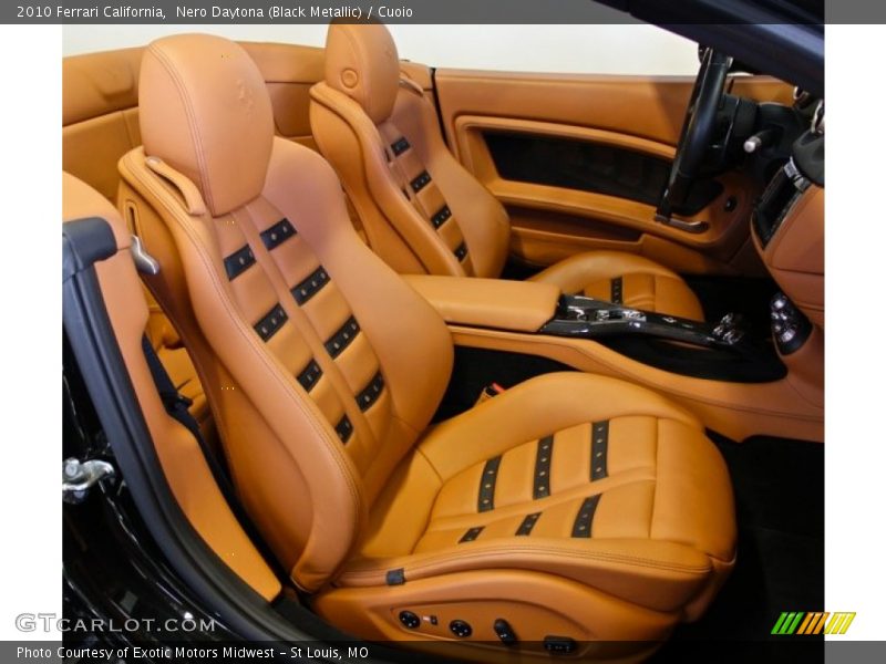 Nero Daytona (Black Metallic) / Cuoio 2010 Ferrari California