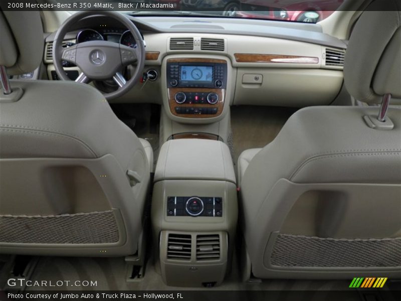 Black / Macadamia 2008 Mercedes-Benz R 350 4Matic
