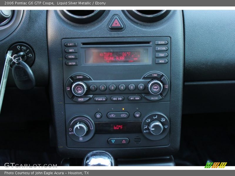 Liquid Silver Metallic / Ebony 2006 Pontiac G6 GTP Coupe
