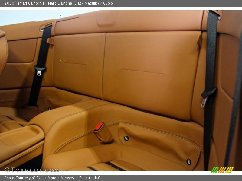 Rear Seat of 2010 California 