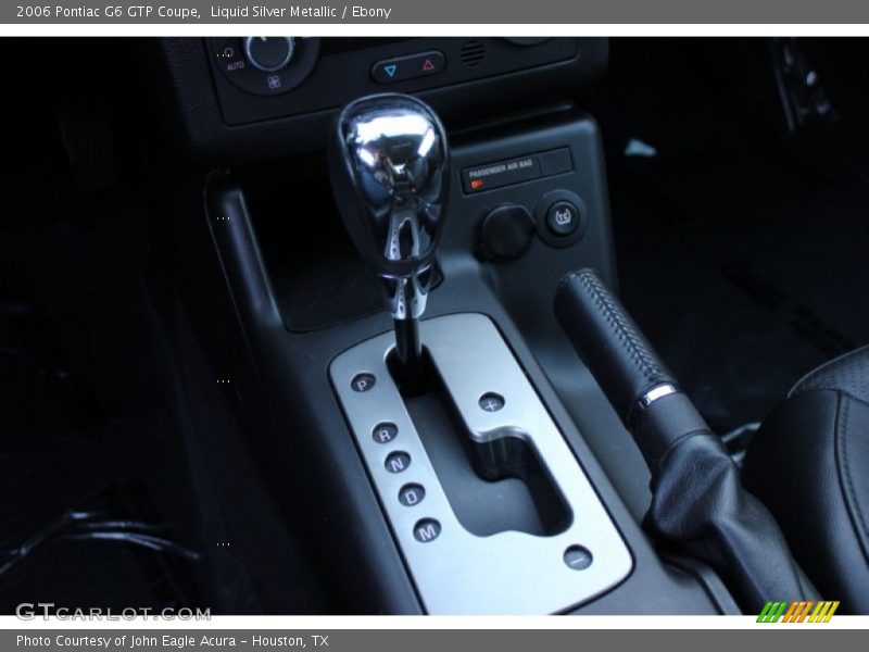Liquid Silver Metallic / Ebony 2006 Pontiac G6 GTP Coupe