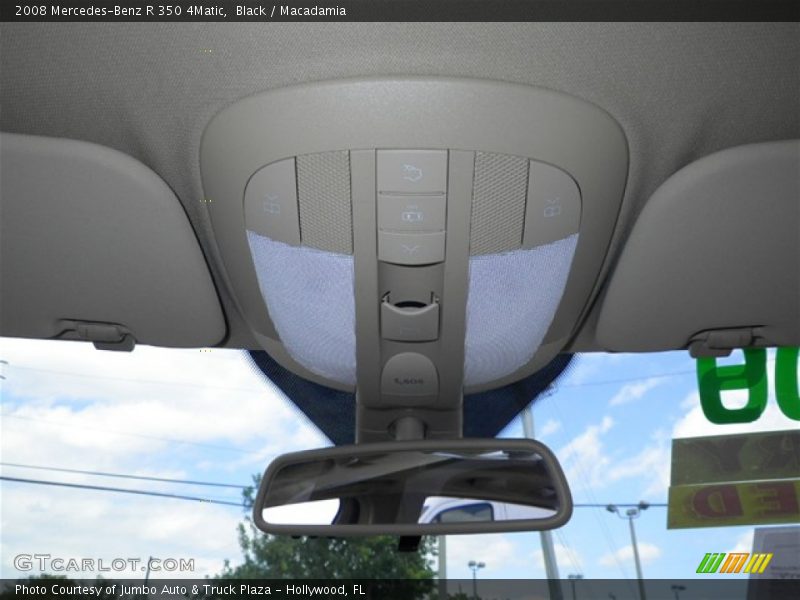 Black / Macadamia 2008 Mercedes-Benz R 350 4Matic