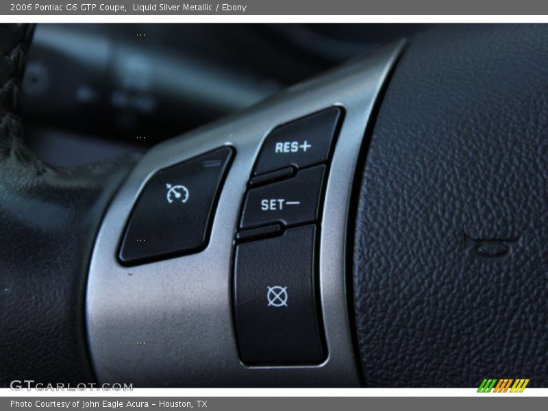 Liquid Silver Metallic / Ebony 2006 Pontiac G6 GTP Coupe