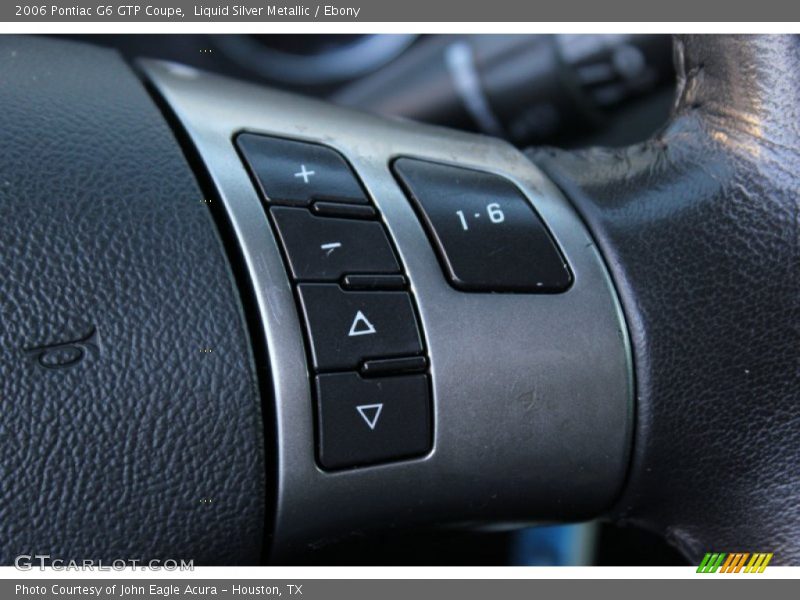 Liquid Silver Metallic / Ebony 2006 Pontiac G6 GTP Coupe