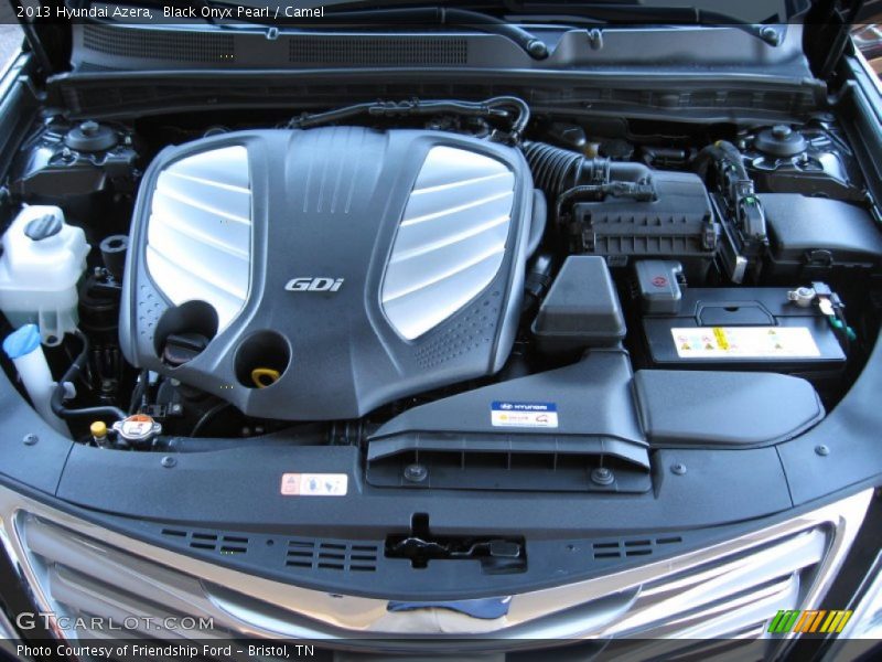  2013 Azera  Engine - 3.3 Liter GDI DOHC 24-Valve Dual-CVVT V6