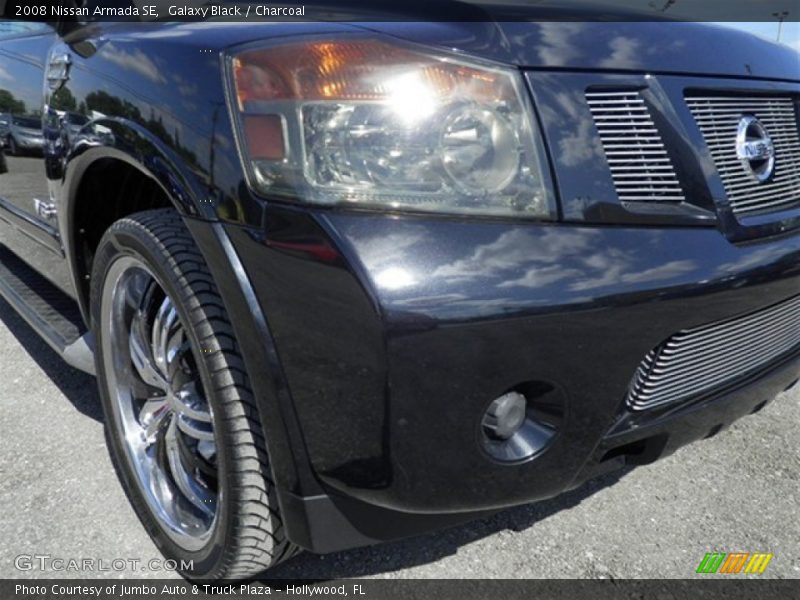 Galaxy Black / Charcoal 2008 Nissan Armada SE