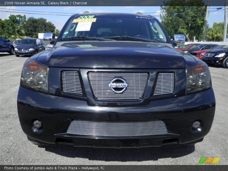Galaxy Black / Charcoal 2008 Nissan Armada SE