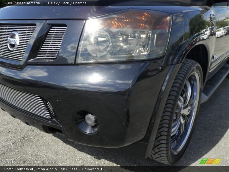 Galaxy Black / Charcoal 2008 Nissan Armada SE