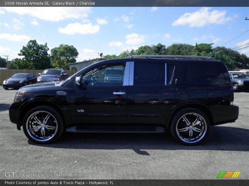 Galaxy Black / Charcoal 2008 Nissan Armada SE