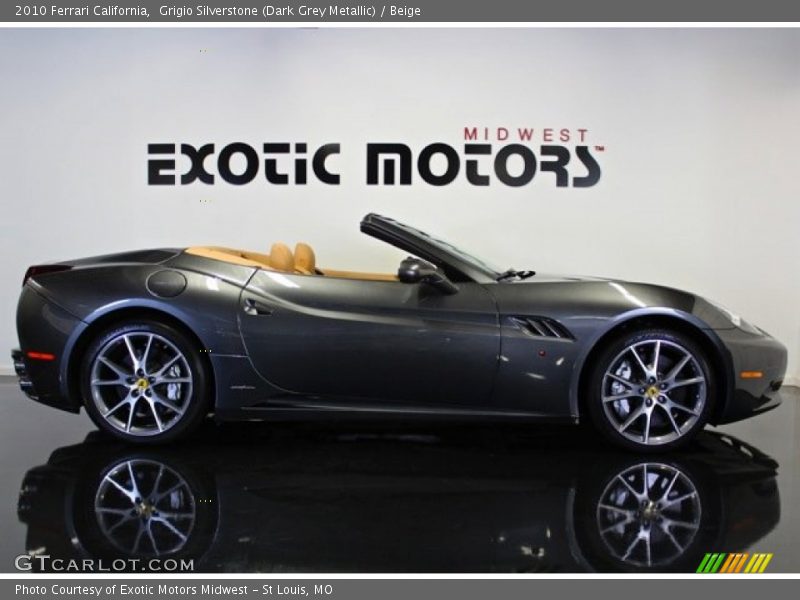 Grigio Silverstone (Dark Grey Metallic) / Beige 2010 Ferrari California