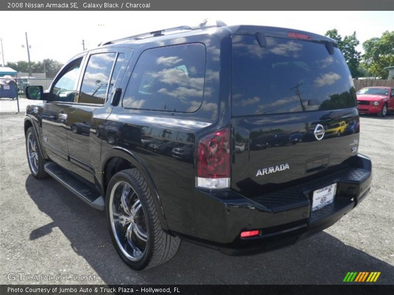 Galaxy Black / Charcoal 2008 Nissan Armada SE