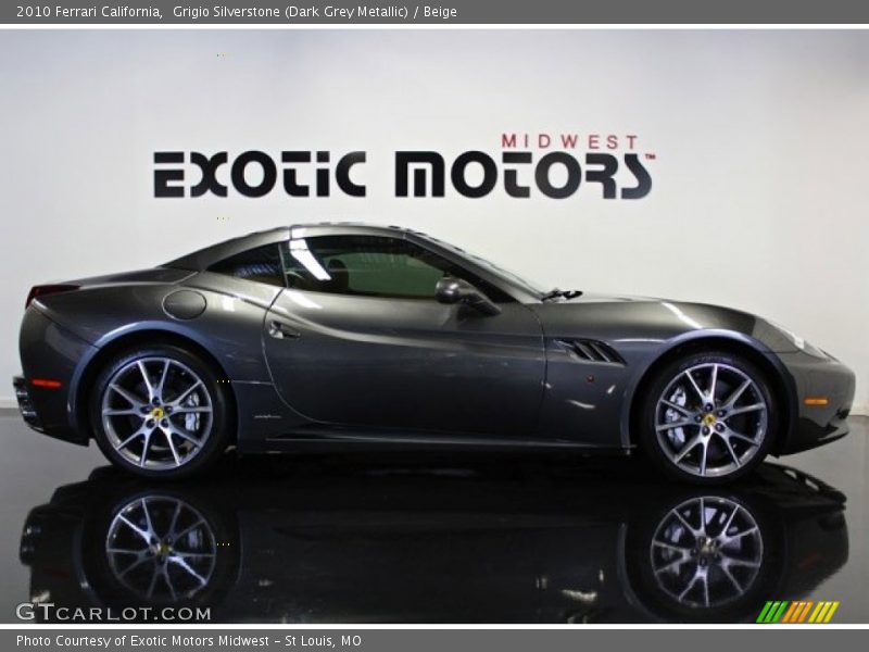 Grigio Silverstone (Dark Grey Metallic) / Beige 2010 Ferrari California