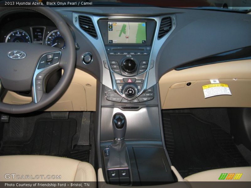 Dashboard of 2013 Azera 