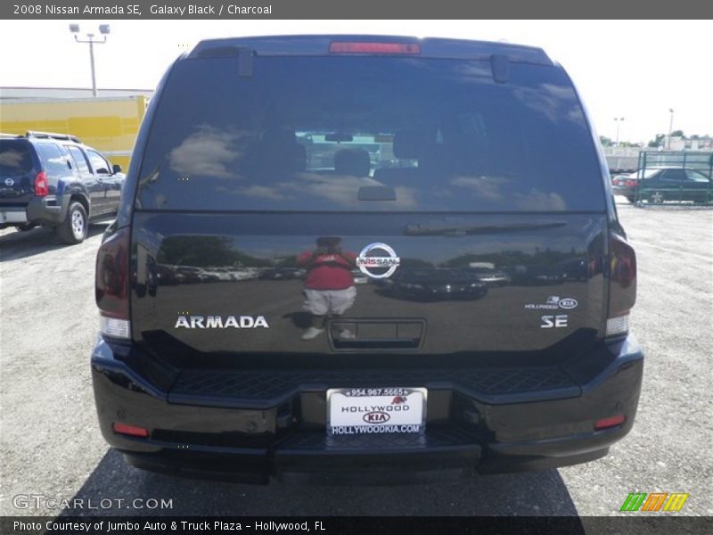 Galaxy Black / Charcoal 2008 Nissan Armada SE