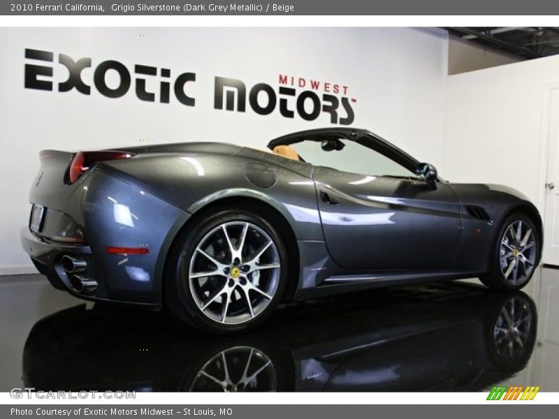 Grigio Silverstone (Dark Grey Metallic) / Beige 2010 Ferrari California