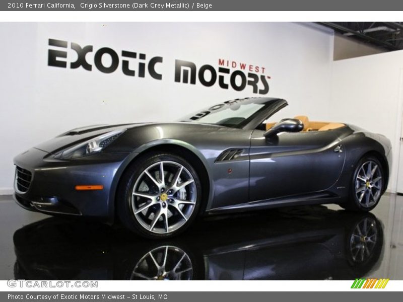 Grigio Silverstone (Dark Grey Metallic) / Beige 2010 Ferrari California