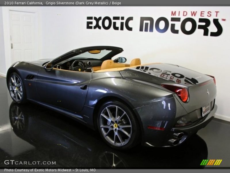 Grigio Silverstone (Dark Grey Metallic) / Beige 2010 Ferrari California