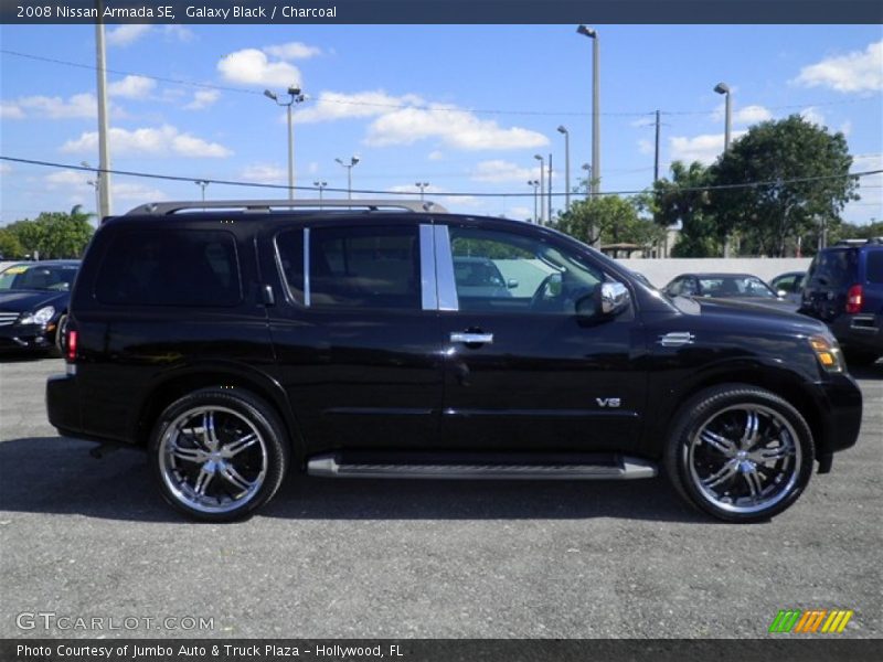 Galaxy Black / Charcoal 2008 Nissan Armada SE