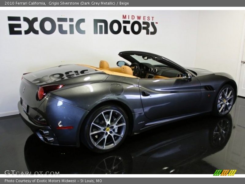 Grigio Silverstone (Dark Grey Metallic) / Beige 2010 Ferrari California