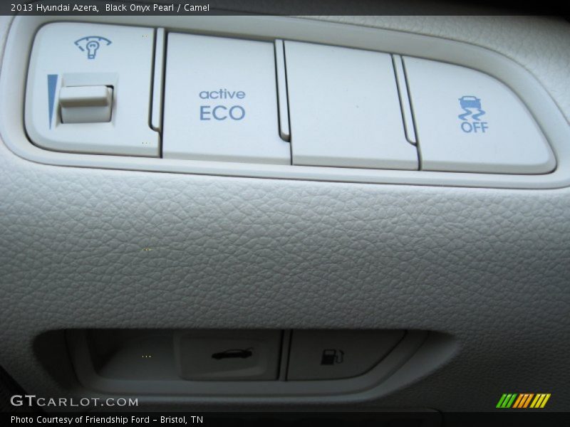 Controls of 2013 Azera 