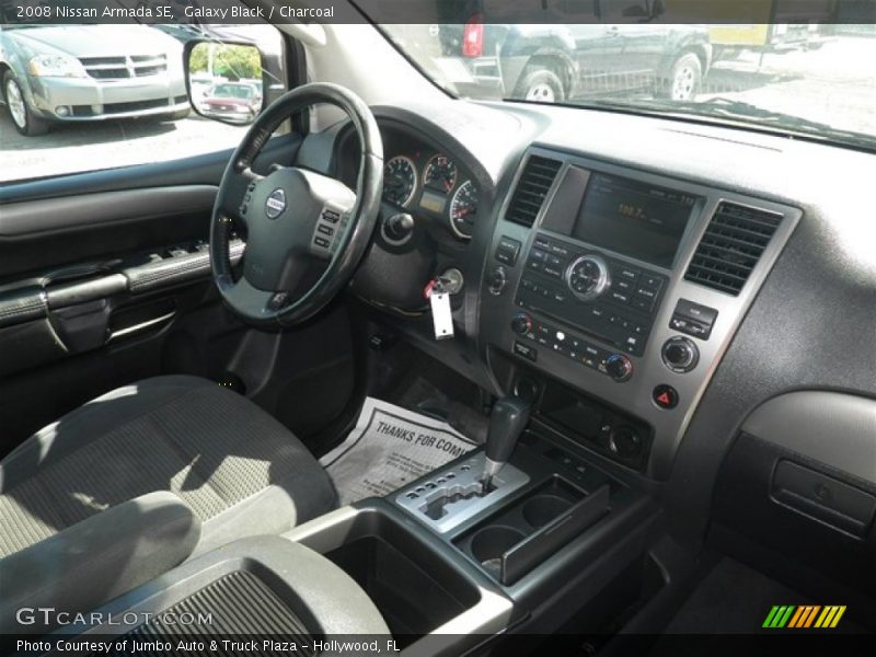 Galaxy Black / Charcoal 2008 Nissan Armada SE