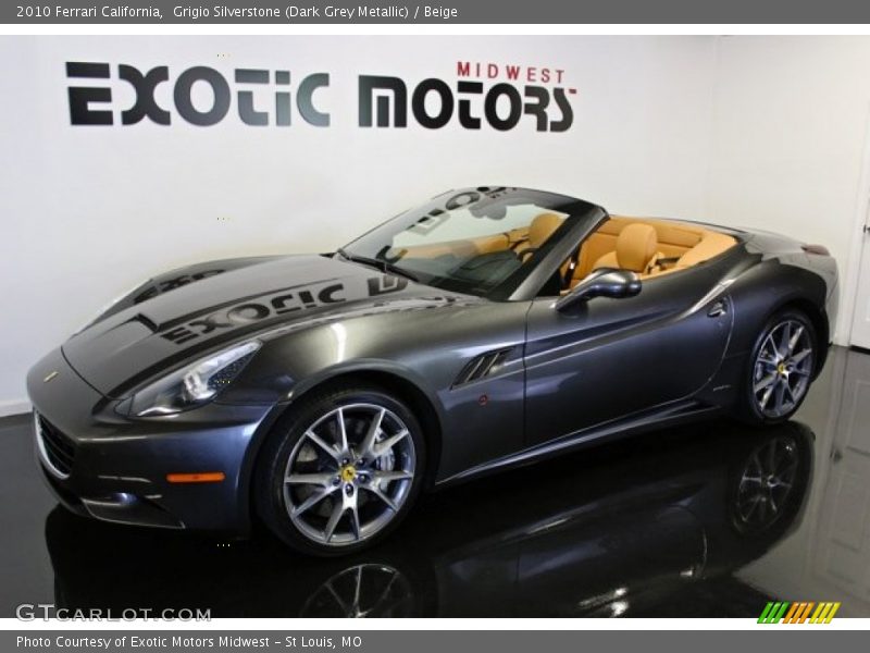 Grigio Silverstone (Dark Grey Metallic) / Beige 2010 Ferrari California