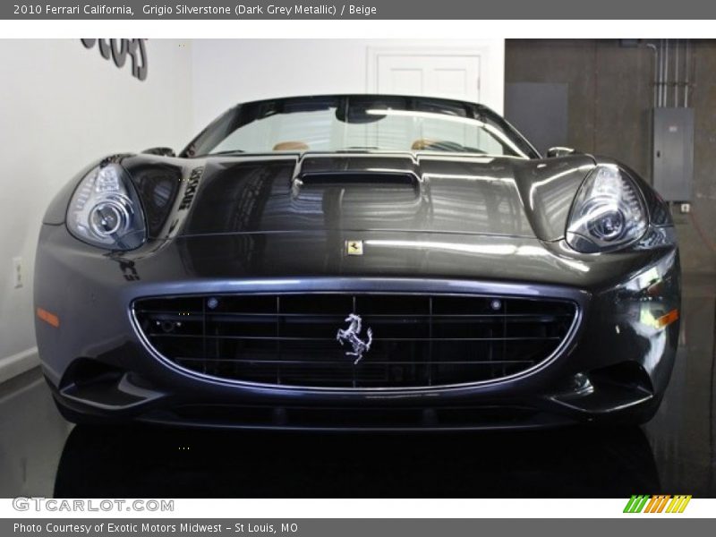 Grigio Silverstone (Dark Grey Metallic) / Beige 2010 Ferrari California