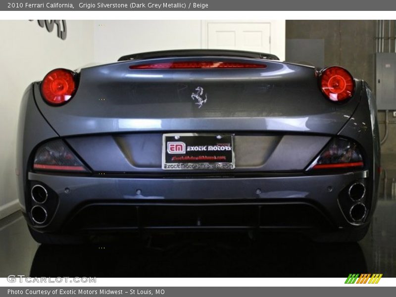 Grigio Silverstone (Dark Grey Metallic) / Beige 2010 Ferrari California