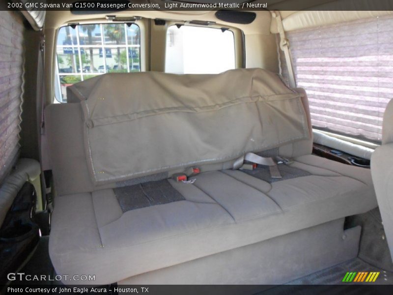Light Autumnwood Metallic / Neutral 2002 GMC Savana Van G1500 Passenger Conversion