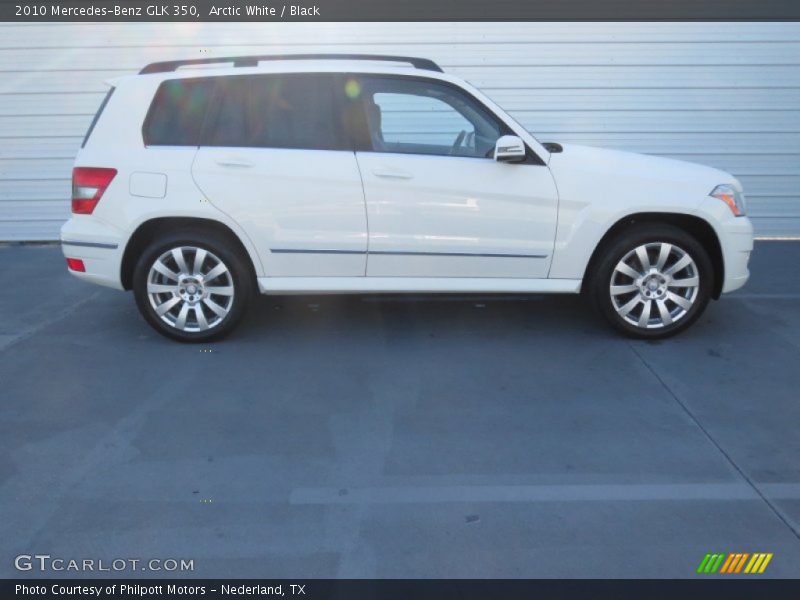 Arctic White / Black 2010 Mercedes-Benz GLK 350