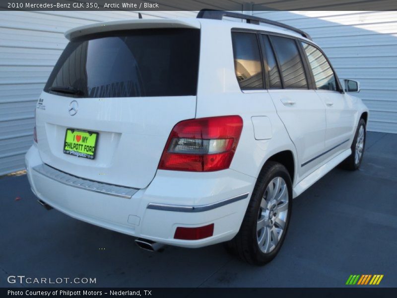 Arctic White / Black 2010 Mercedes-Benz GLK 350