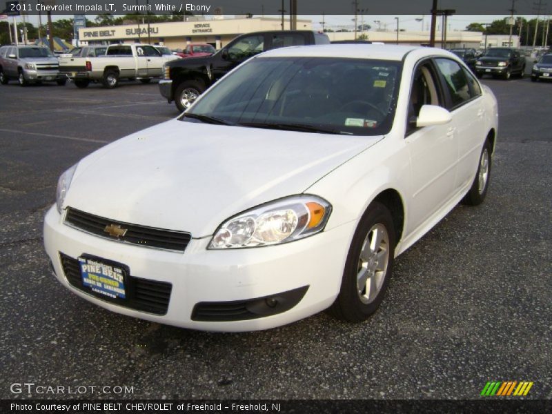 Summit White / Ebony 2011 Chevrolet Impala LT