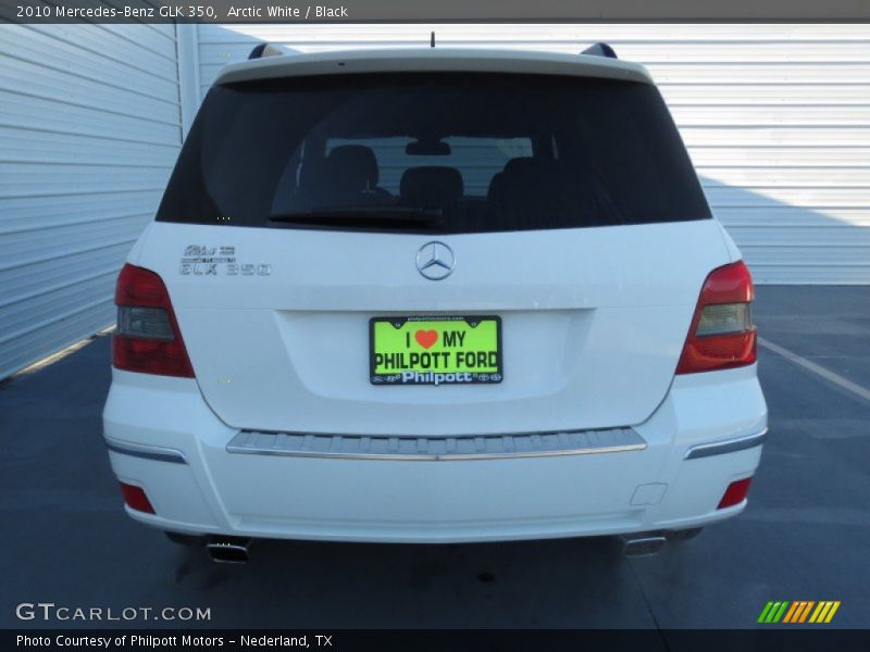 Arctic White / Black 2010 Mercedes-Benz GLK 350