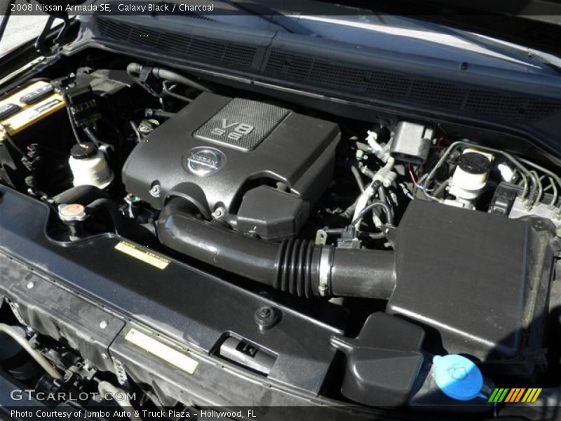 Galaxy Black / Charcoal 2008 Nissan Armada SE