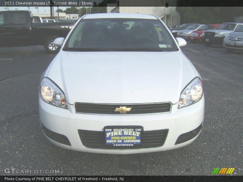 Summit White / Ebony 2011 Chevrolet Impala LT