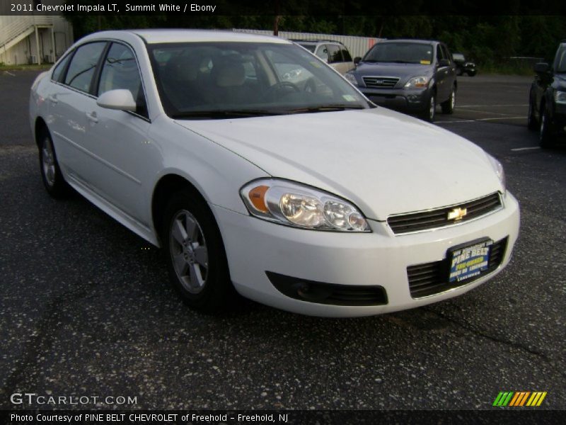 Summit White / Ebony 2011 Chevrolet Impala LT