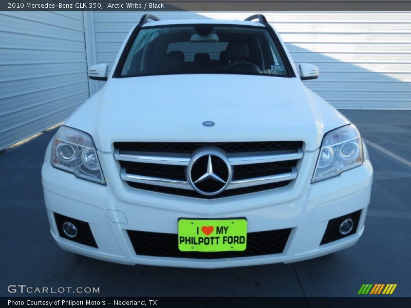 Arctic White / Black 2010 Mercedes-Benz GLK 350