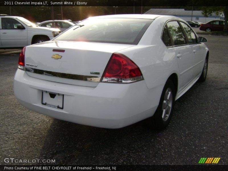Summit White / Ebony 2011 Chevrolet Impala LT