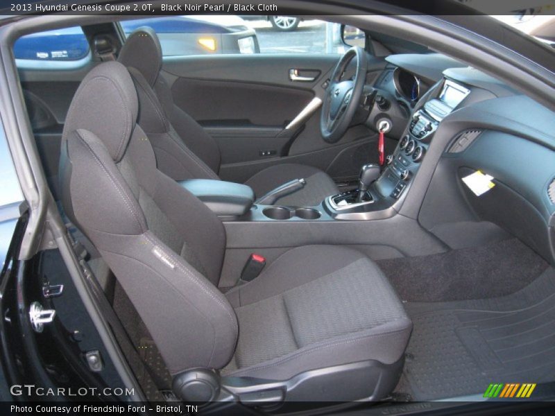  2013 Genesis Coupe 2.0T Black Cloth Interior