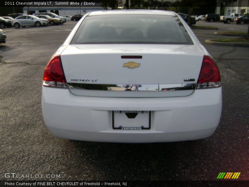 Summit White / Ebony 2011 Chevrolet Impala LT