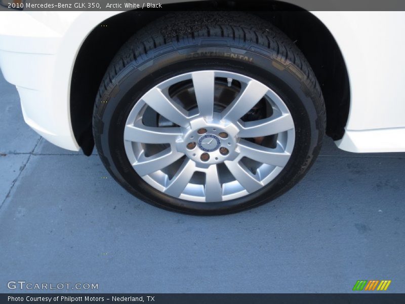 Arctic White / Black 2010 Mercedes-Benz GLK 350