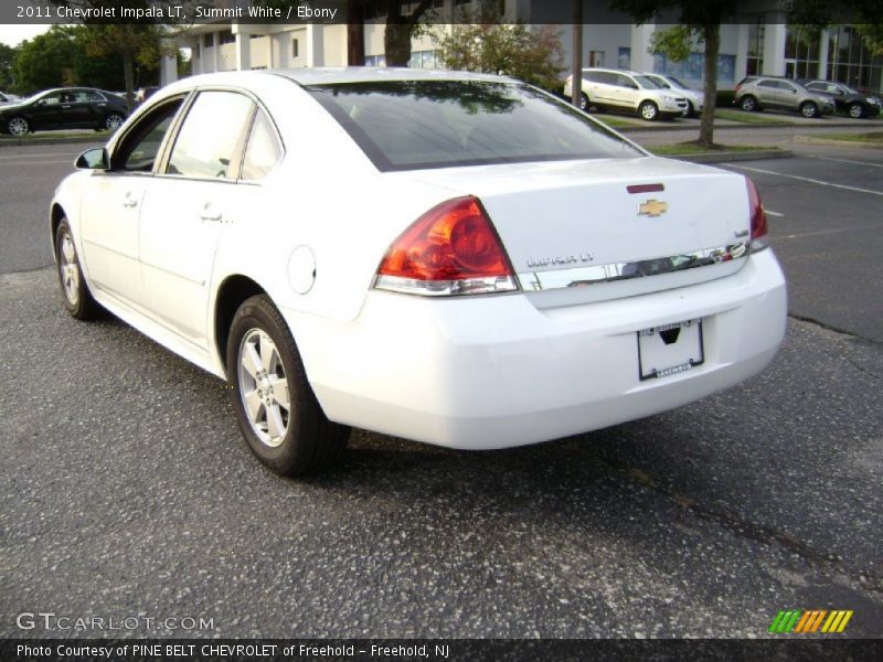 Summit White / Ebony 2011 Chevrolet Impala LT